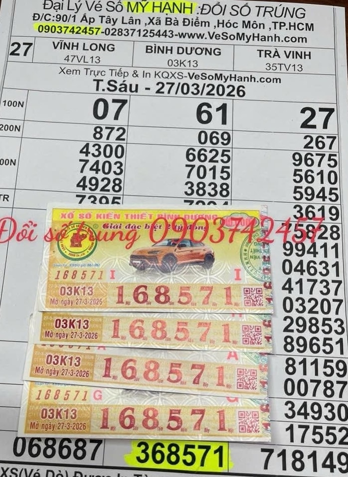 Nhiều người trúng thưởng xổ số miền Nam tại TPHCM , Lâm Đồng , An Giang ngày 28 - 3 - Ảnh 2.