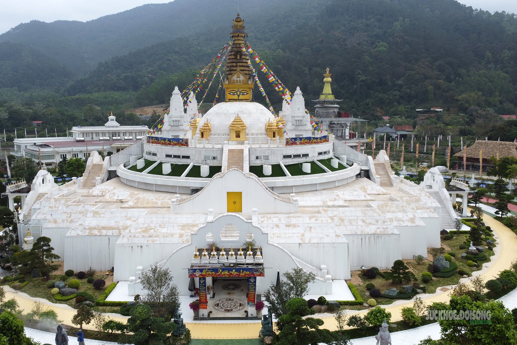Đại bảo tháp Mandala: Điểm nhấn giữa chốn Tây Thiên- Ảnh 6. Đại bảo tháp Mandala: Điểm nhấn giữa chốn Tây Thiên- Ảnh 6.