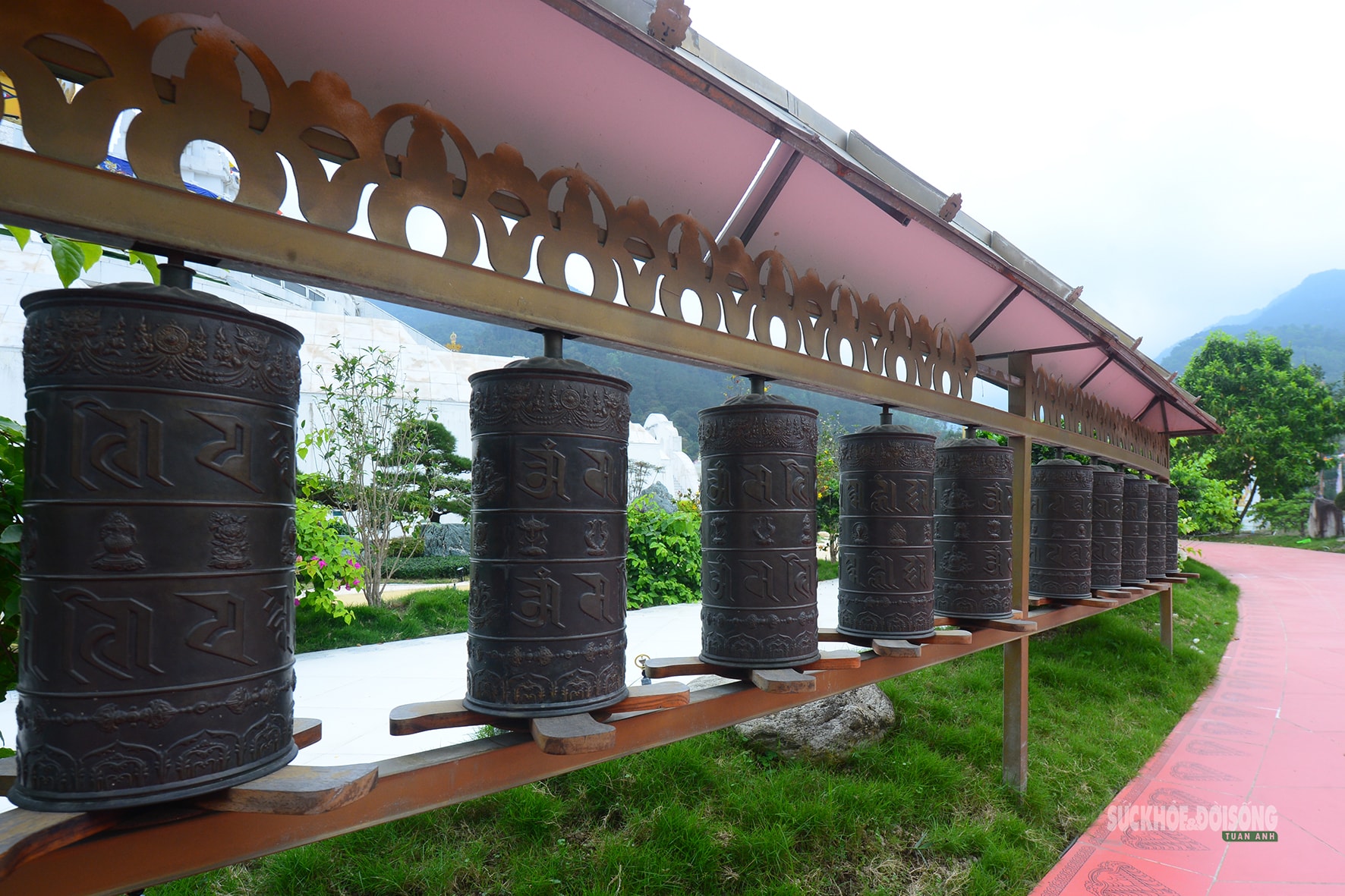 Đại bảo tháp Mandala: Điểm nhấn giữa chốn Tây Thiên- Ảnh 7. Đại bảo tháp Mandala: Điểm nhấn giữa chốn Tây Thiên- Ảnh 7.