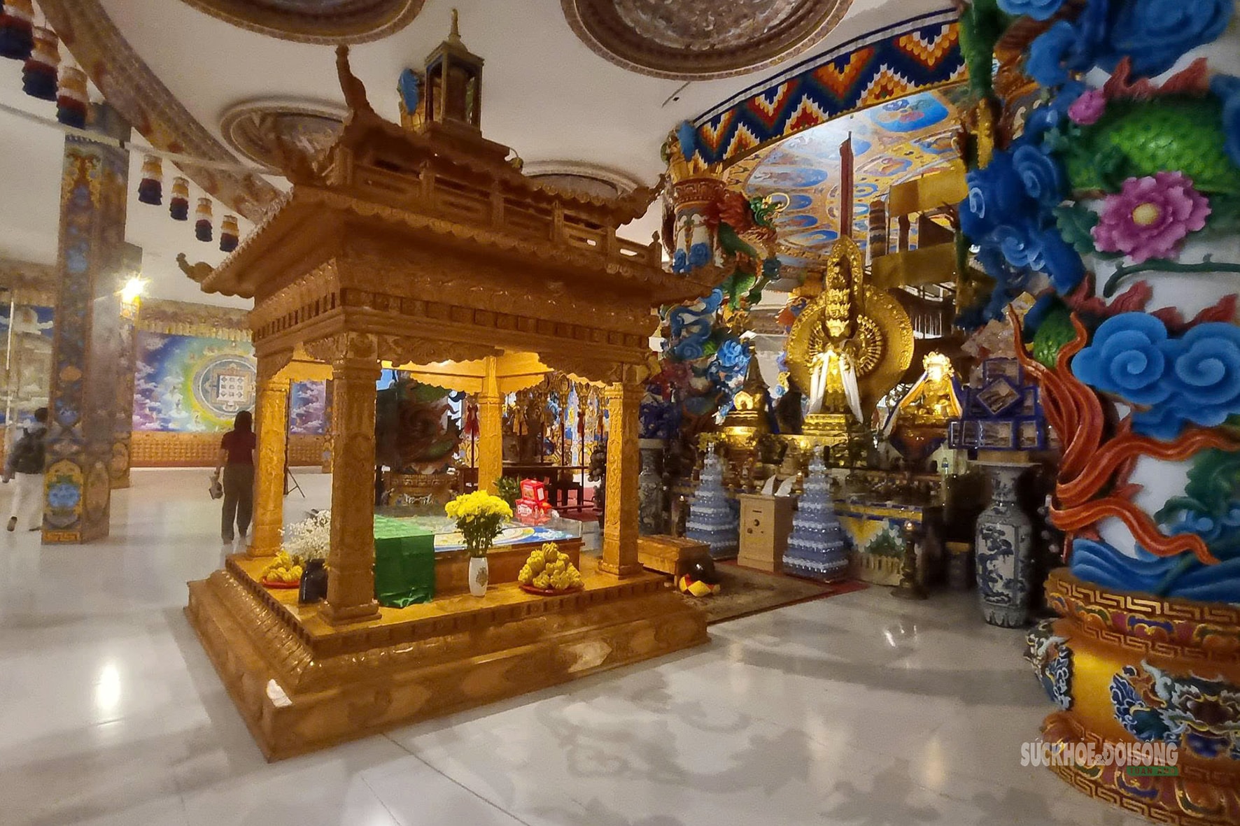 Đại bảo tháp Mandala: Điểm nhấn giữa chốn Tây Thiên- Ảnh 10. Đại bảo tháp Mandala: Điểm nhấn giữa chốn Tây Thiên- Ảnh 10.