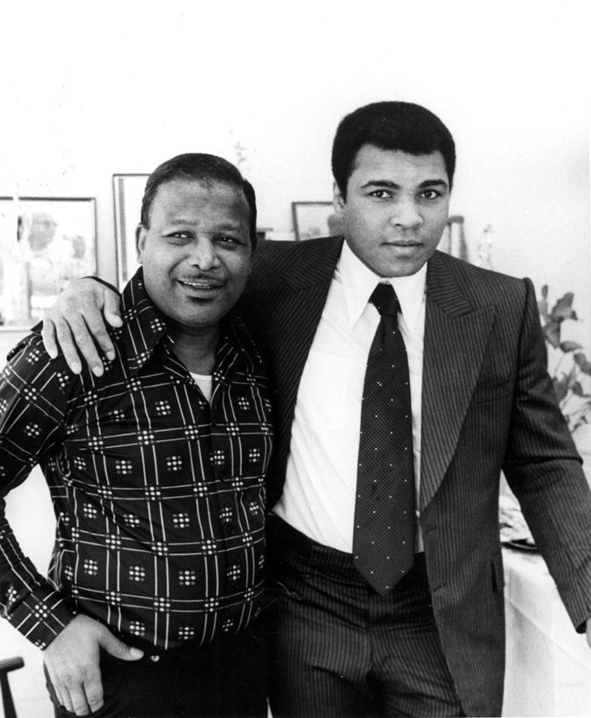 Sugar Ray Robinson và Muhammad Ali