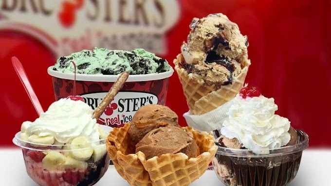 Brusters Ice Cream có lịch sử 70 năm. Ảnh: Door Dash