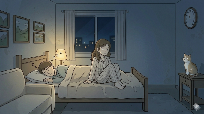 Chồng đi làm về mệt chỉ ngủ, chẳng thiết tha gần gũi vợ