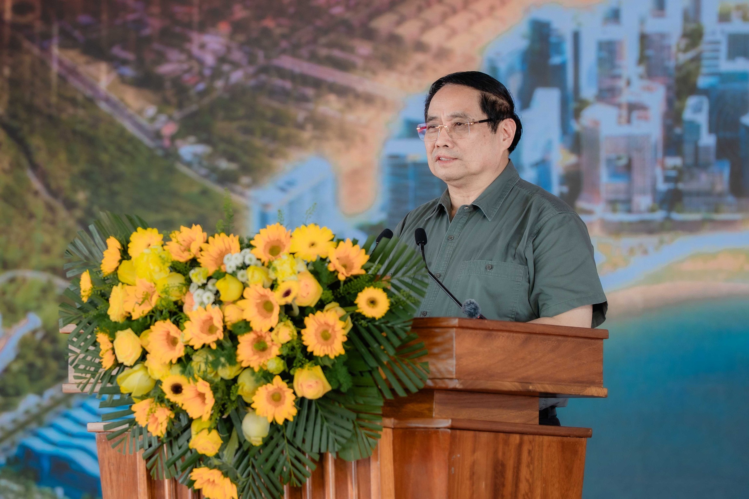 Thủ tướng Phạm Minh Chính khởi công dự án APEC 2027 tại Phú Quốc - Ảnh 16. Thủ tướng Phạm Minh Chính khởi công dự án APEC 2027 tại Phú Quốc - Ảnh 16.