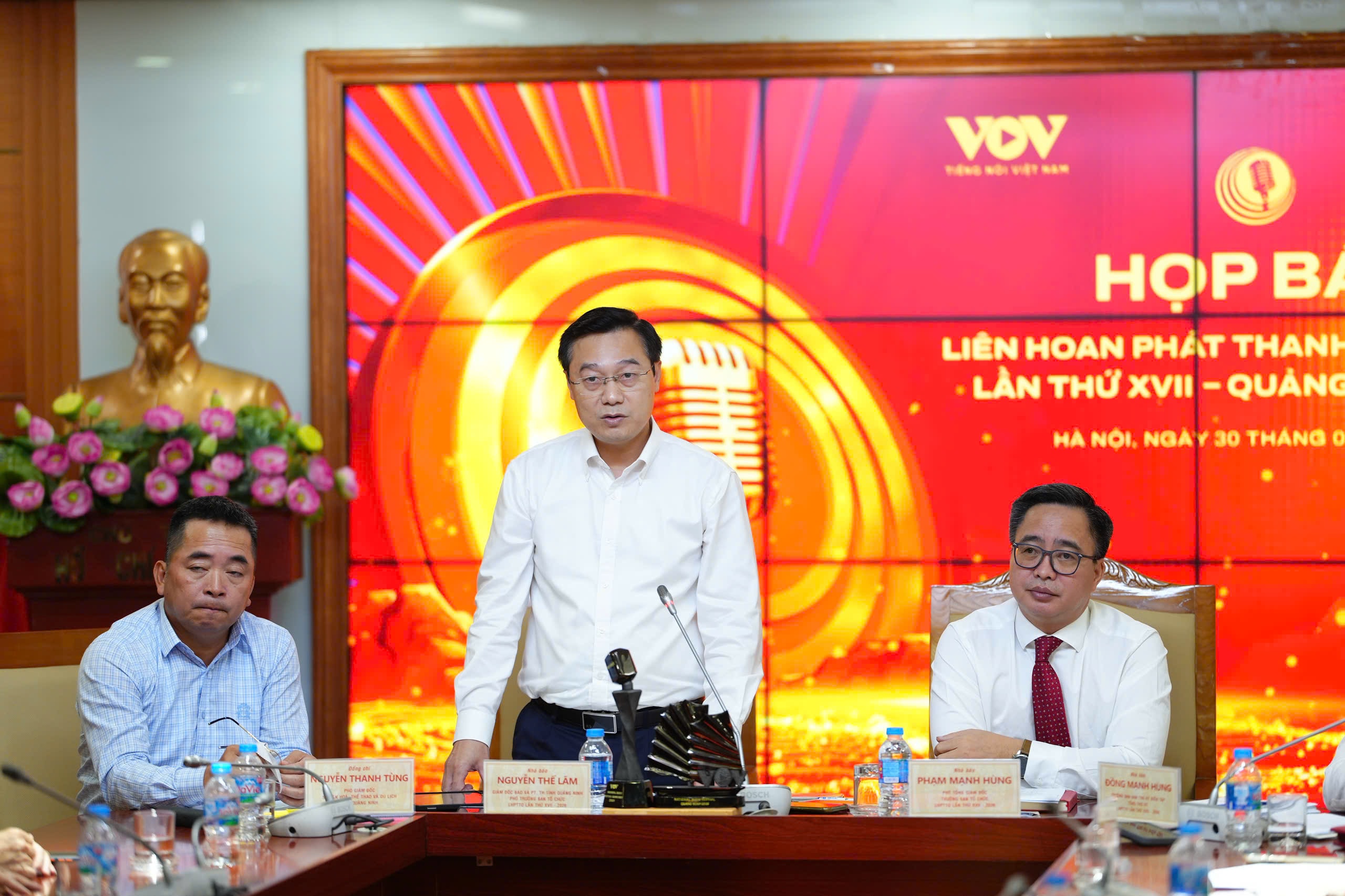 Ông Nguyễn Thế Lãm - Giám đốc Báo và Phát thanh, Truyền hình tỉnh Quảng Ninh, Phó Trưởng ban Tổ chức.