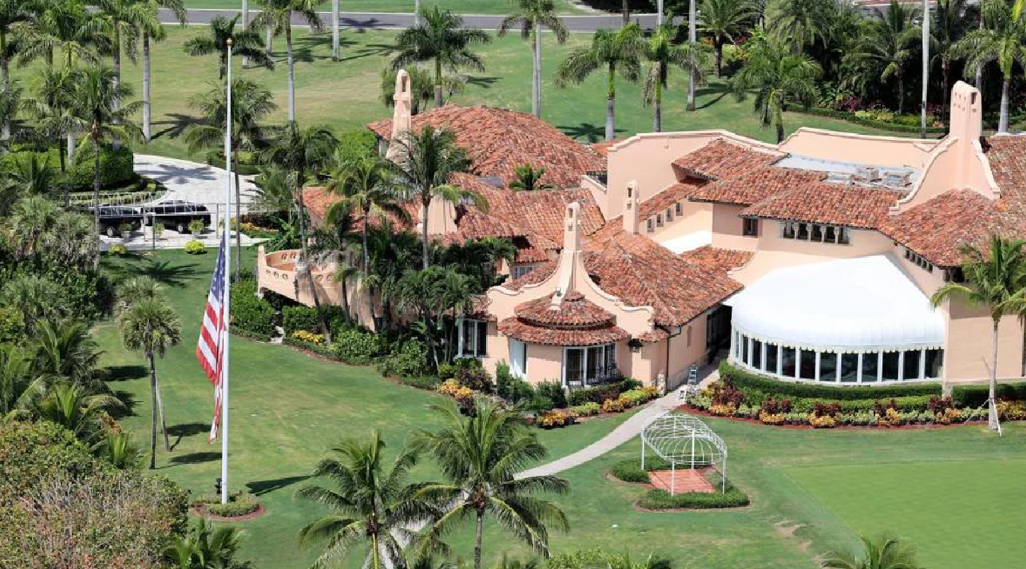 Khu dinh thự Mar-a-Lago của Tổng thống Donald Trump. (Ảnh: CNN)