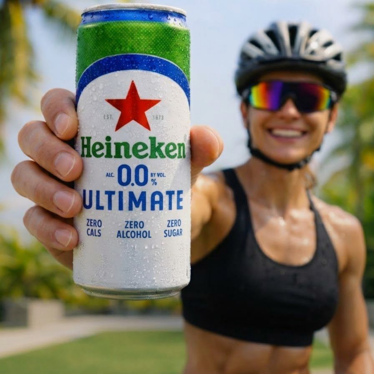 Heineken 0.0 Ultimate phù hợp cho những dịp gặp gỡ ban ngày hoặc sau khi vận động