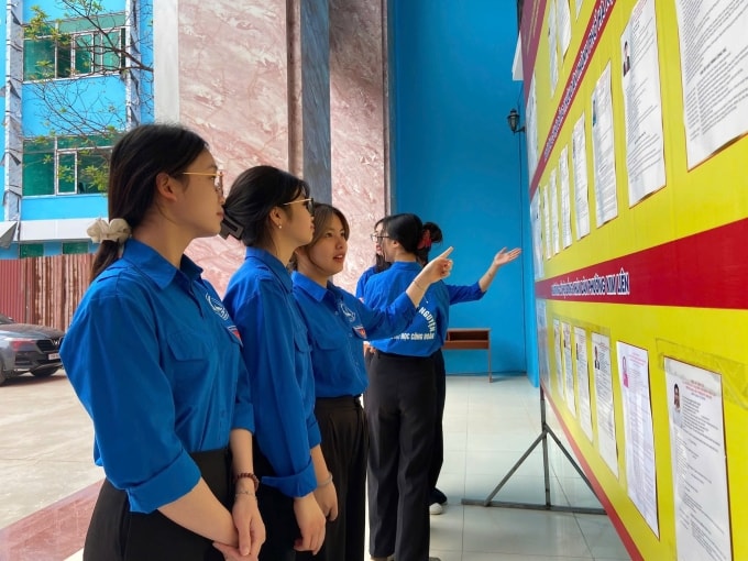 Sinh viên trường Đại học Công đoàn. Ảnh: Fanpage trường