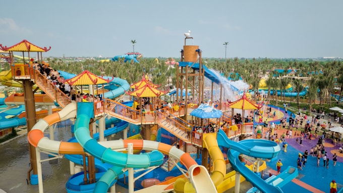 Chuỗi tiện ích giải trí – nghỉ dưỡng hiện hữu tại Sun Urban City. Ảnh: Ánh Dương