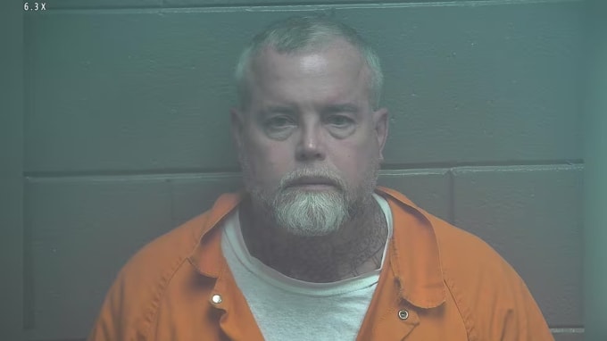 James Farthing bị bắt hồi tháng 2 ở hạt Scott, bang Kentucky. Ảnh: WKYT