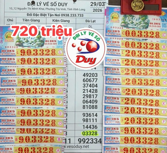 Nhiều người trúng thưởng Xổ số miền Nam Ngày 30 - 3 tại Vĩnh Long và Cà Mau - Ảnh 1.