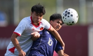 U23 Việt Nam thua Thái Lan ở giải giao hữu Trung Quốc