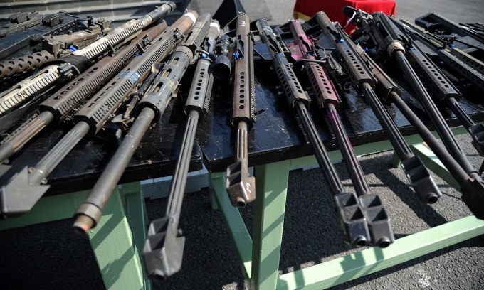 Những đường dây súng lậu thách thức chiến dịch trấn áp của Mỹ - Mexico