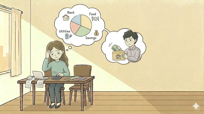 Tôi phải hạn chế mua sữa cho con nhưng chồng vẫn đều đặn gửi tiền về quê