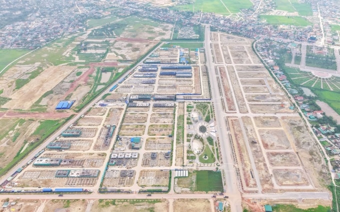 Tiến độ khu đô thị VSIP Nghệ An tháng 3. Phân khu Casa Flora ra mắt năm 2025 đang trong quá trình hoàn thiện, phân khu Casa Bonita đang được mở bán. Ảnh: Casa Bonita