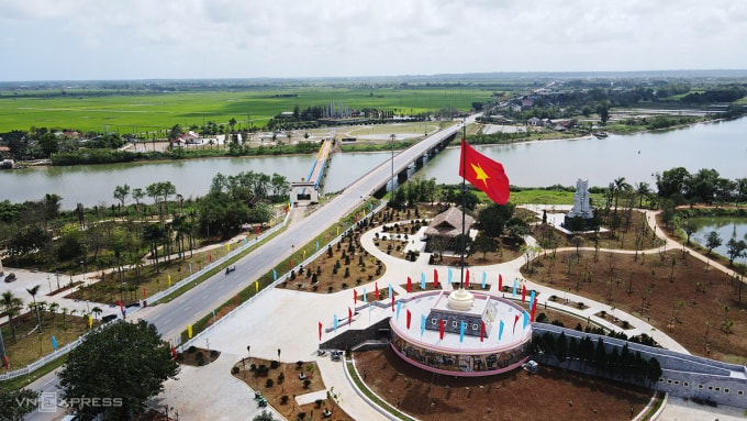 Bảo tàng Ký ức chiến tranh và khát vọng hòa bình sẽ được xây dựng ở bờ Bắc Khu di tích quốc gia đặc biệt Đôi bờ Hiền Lương - Bến Hải. Ảnh: Đắc Thành.