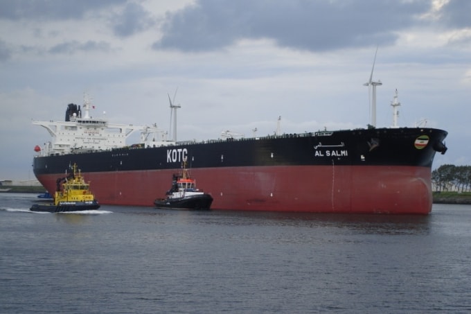 Tàu chở dầu Al Salmi của Kuwait. Ảnh: X/Osinttechnical