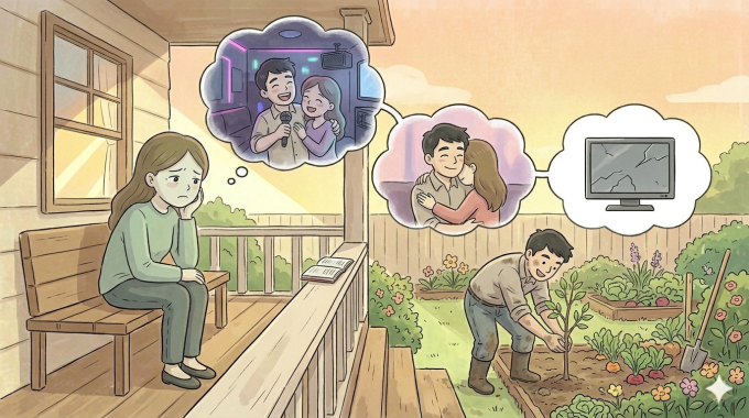 Muốn sinh con với chồng hờ kém 5 tuổi nhưng ngại chuyện anh đi hát tay vịn