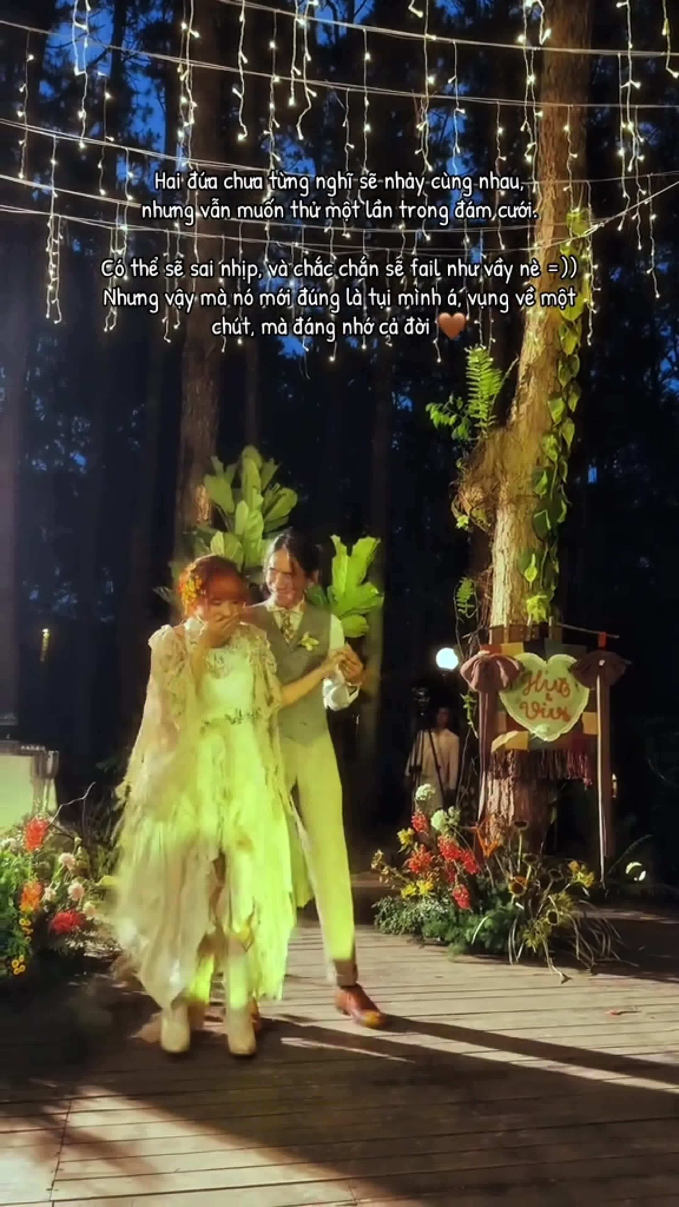 Đám cưới như cổ tích giữa rừng thông Đà Lạt