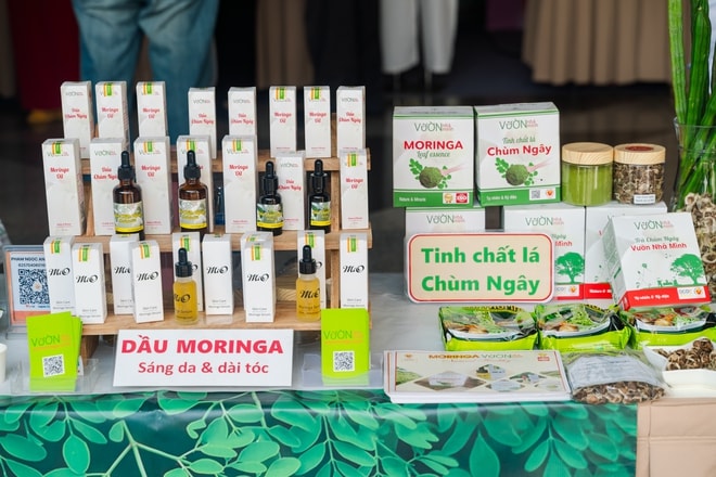 VIDEO: Lạ miệng với đặc sản từ chùm ngây và quả lê-ki-ma tại Lễ công bố Hàng Việt Nam Chất lượng cao - Ảnh 8.