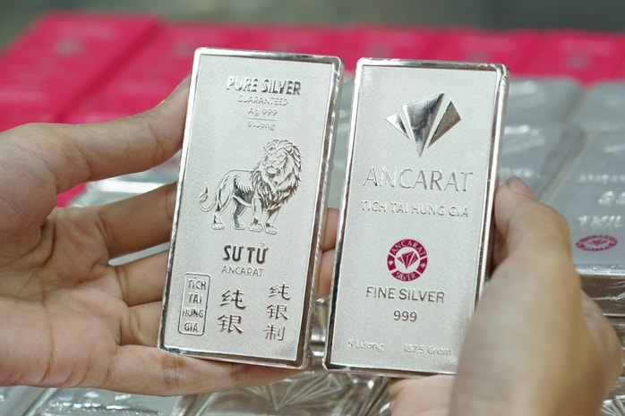 Giá bạc hôm nay 31-3: Bạc Phú Quý, Ancarat, SBJ đồng loạt tăng giá mạnh - Ảnh 1.