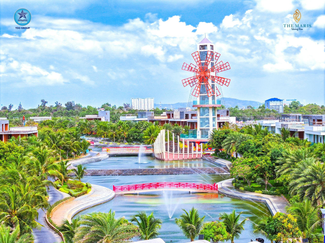 Điểm nhấn cảnh quan xanh tại The Maris Vũng Tàu.