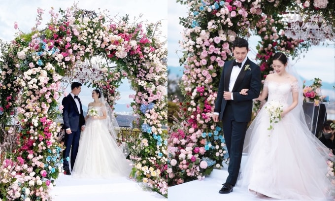 Hình ảnh đám cưới 4 năm trước của cặp sao. Ảnh: Instagram Yejinhand