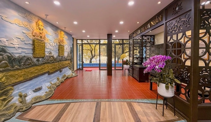 Một góc không gian điều trị hiện nay của Bệnh viện Y học cổ truyền TP HCM. Ảnh: Hạnh Nguyễn