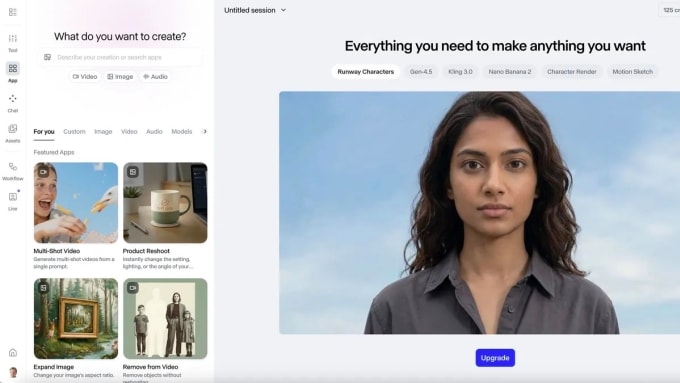 Runway Gen-4.5. Ảnh: Runway