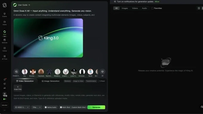 Kling AI 3.0. Ảnh: Kling