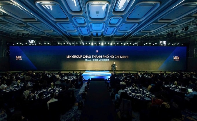 Tại sự kiện MIK Partnership Summit 2026, đại diện MIK Group cho biết thị trường phía Nam là một trong những địa bàn trọng điểm trong chiến lược phát triển giai đoạn tới. Ảnh: MIK Group