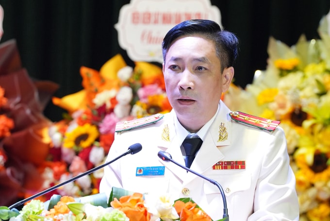 Đại tá Nguyễn Minh Tuấn, tân Giám đốc Công an tỉnh Sơn La. Ảnh: Cao Thiên