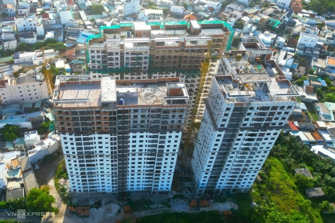 Khu chung cư nhà ở xã hội Phú Thịnh, phường Phan Thiết, tỉnh Lâm Đồng. Ảnh: Khải Nguyên