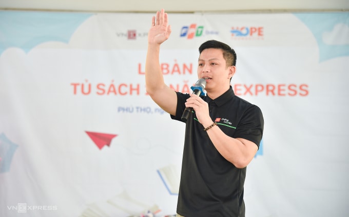 Hiếu PC tại sự kiện. Ảnh: Duy Anh