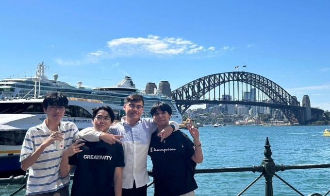 Sinh viên RMIT Việt Nam du học trao đổi tại RMIT Australia. Ảnh: RMIT Việt Nam