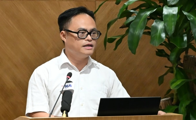 Ông Thái Hữu Lý, Trưởng phòng Phát triển dịch vụ, Trung tâm Internet Việt Nam. Ảnh: Trọng Đạt