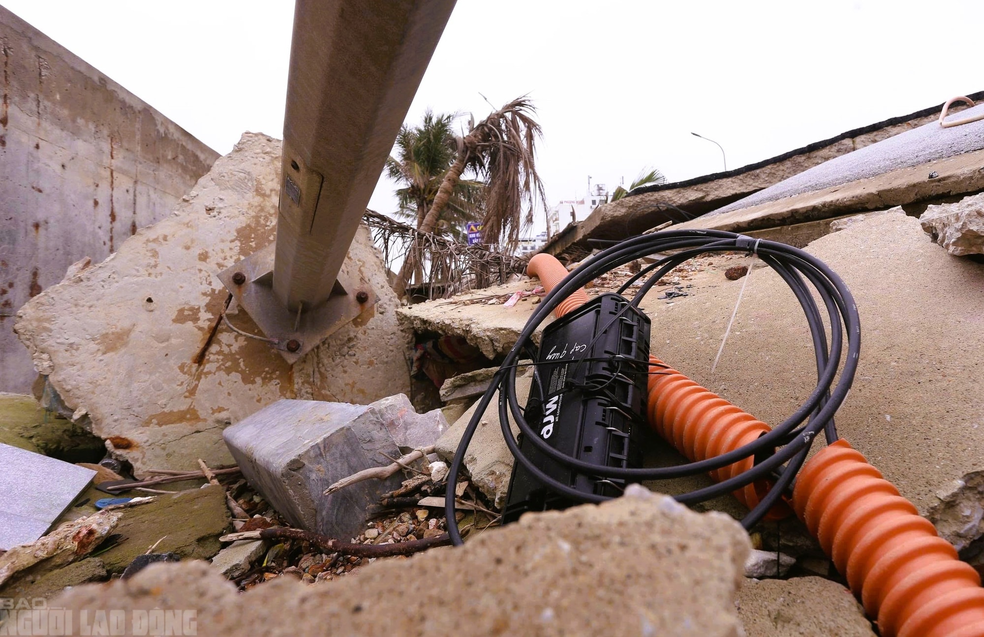 Sắp vào hè, bãi biển nổi tiếng ở Thanh Hóa vẫn tang hoang - Ảnh 9.