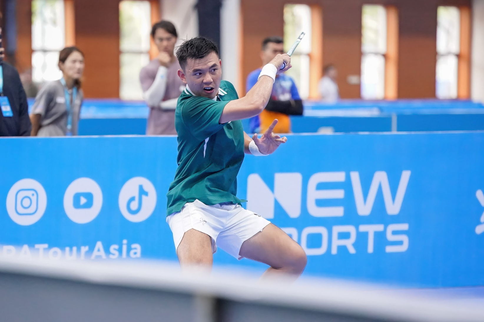 Lý Hoàng Nam đánh bại tay vợt hạt giống số 2 của giải đấu.