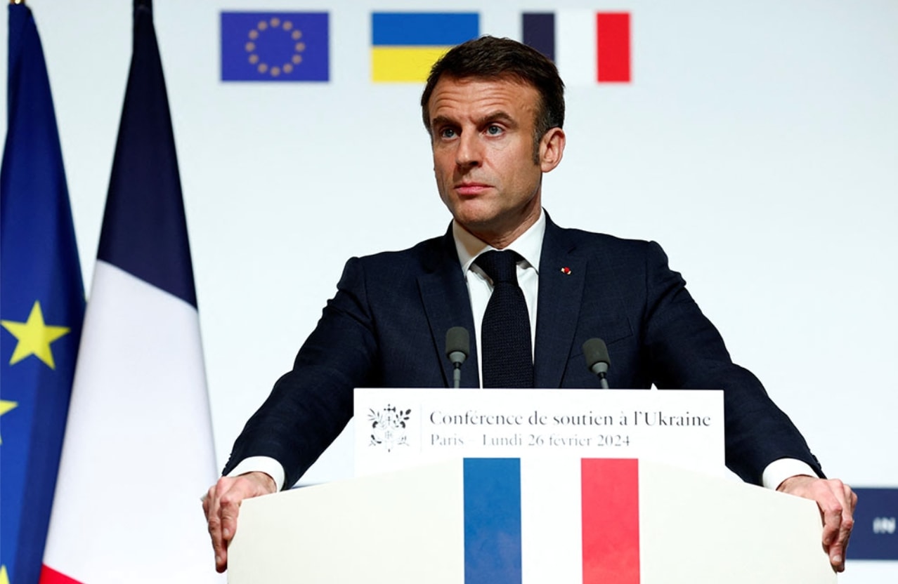 Tổng thống Pháp Emmanuel Macron. Ảnh: Reuters