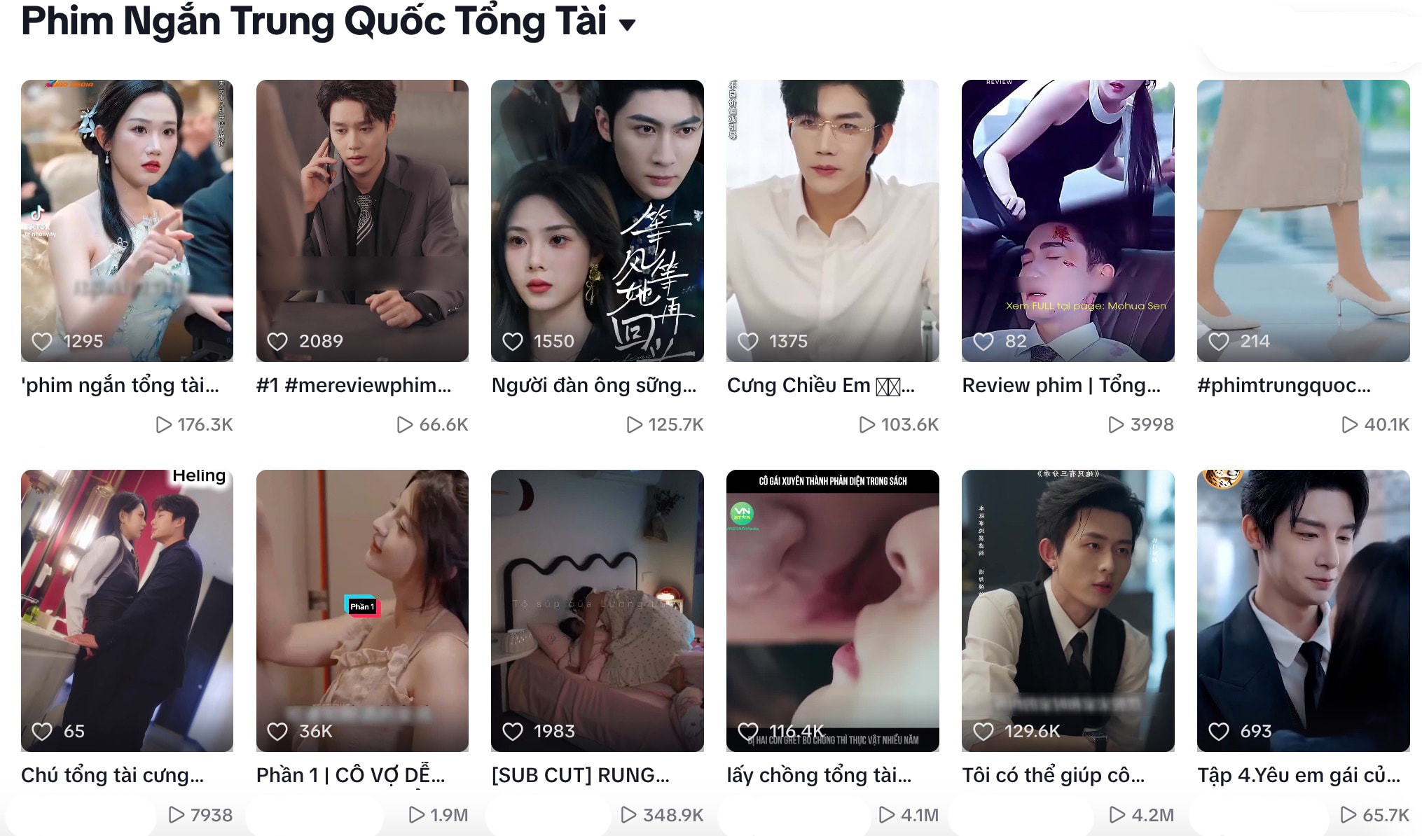 Thể loại phim ngắn tràn lan trên mạng xã hội, hút hàng triệu lượt xem.