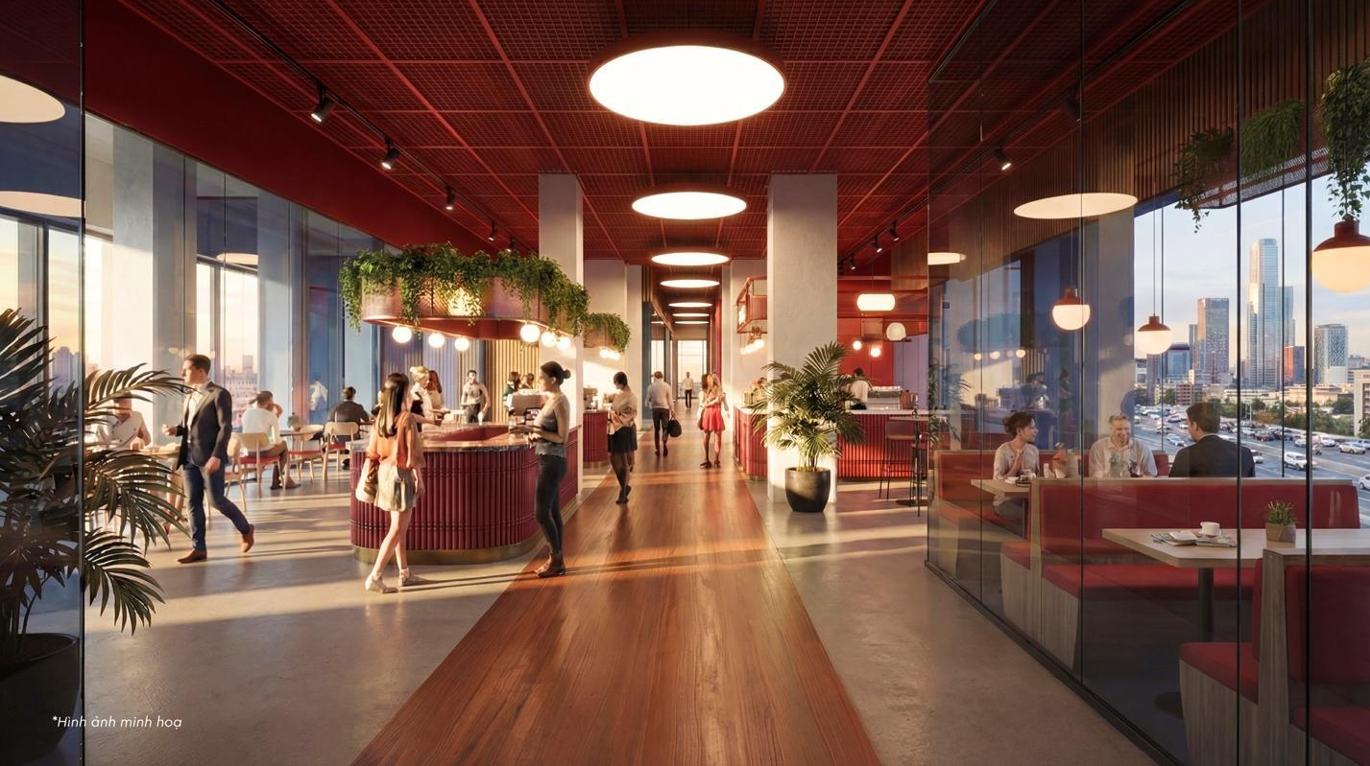 Lusso Plaza là tổ hợp thương mại - dịch vụ nội khu, phục vụ chính cho cư dân và chuyên gia sinh sống trong Lusso Saigon.