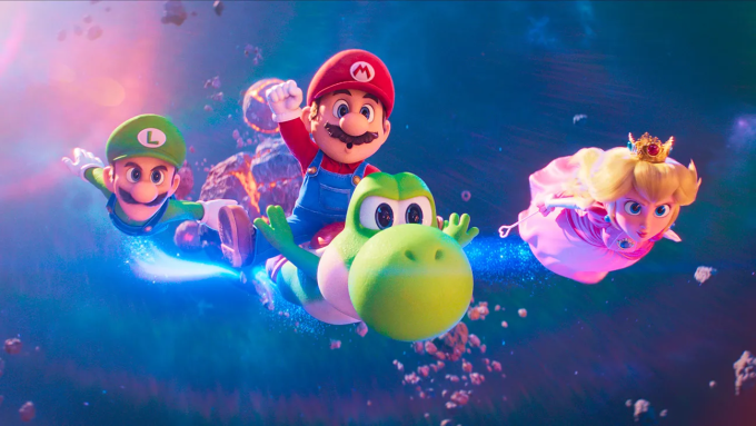 Cảnh phim The Super Mario Galaxy Movie. Ảnh: Universal Pictures