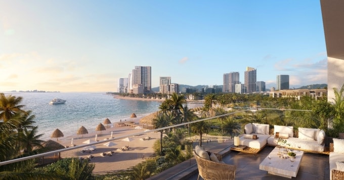 The Spotlight Collection là bộ sưu tập căn hộ có tầm nhìn đặc biệt tại tòa tháp Aria Bay. Ảnh: BIM Land