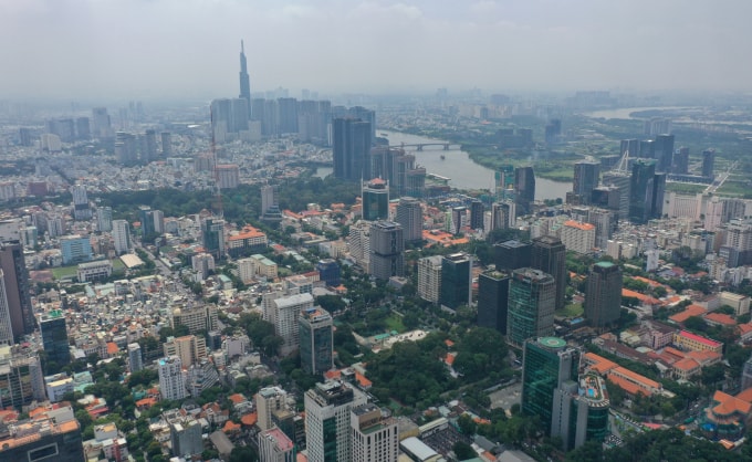 Một góc thị trường bất động sản khu vực trung tâm TP HCM. Ảnh: Quỳnh Trần