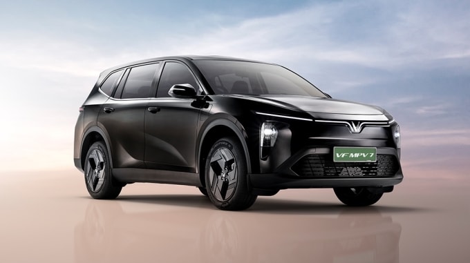 Thiết kế VF MPV 7 tại thị trường Ấn Độ. Ảnh: VinFast