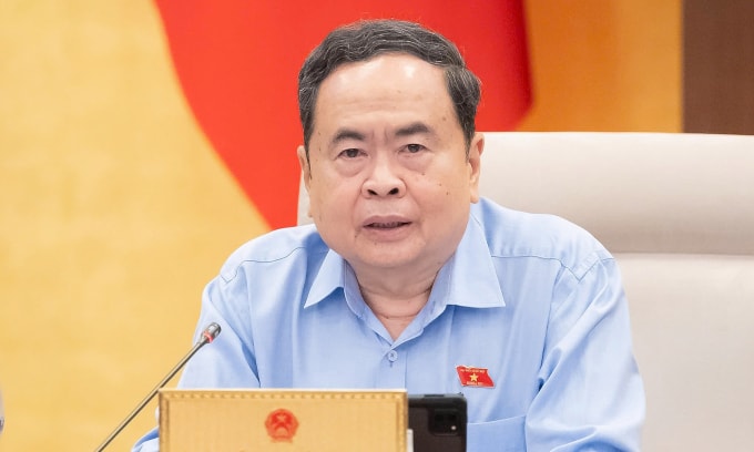 Chủ tịch Quốc hội Trần Thanh Mẫn. Ảnh: Hoàng Phong