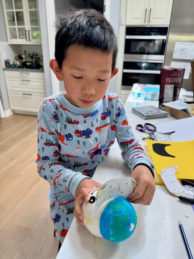 Lucas Ye thiết kế Rise tại nhà riêng ở Mountain View, California. Ảnh: Freelancer/NASA