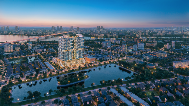 Vị trí kết nối với vùng trung tâm thành phố giúp tăng giá trị cho các căn hộ tại Rivea Residences. Ảnh: DNCC