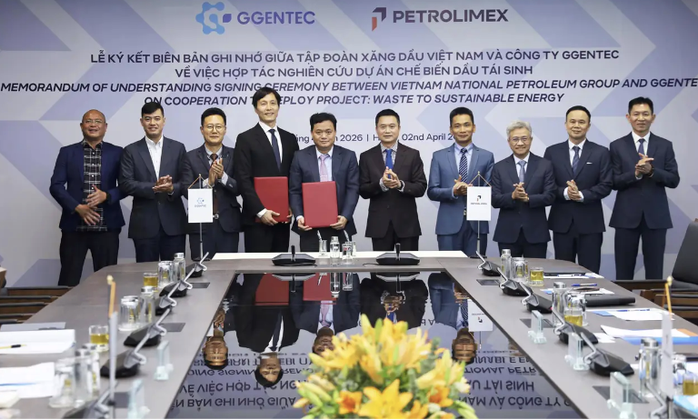 Petrolimex hợp tác GGenTec nghiên cứu nhà máy dầu tái sinh bền vững năm 2026 - Ảnh 1.