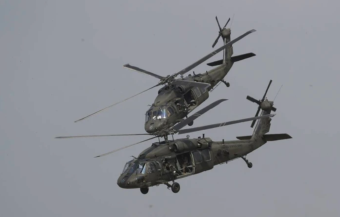Trực thăng UH-60 Black Hawk. (Ảnh: AP)